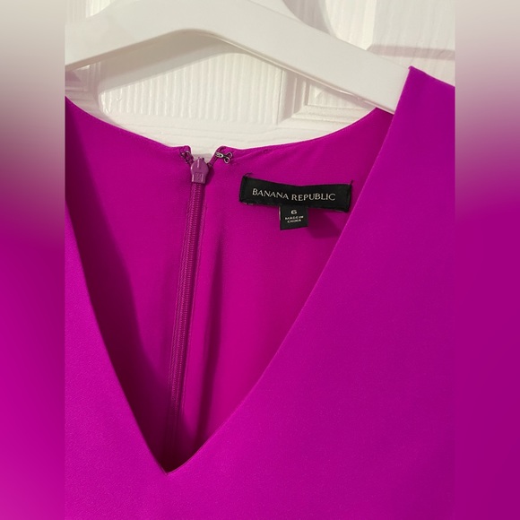 Banana Republic Purple Dress | Size 6 - Picture 5 of 9